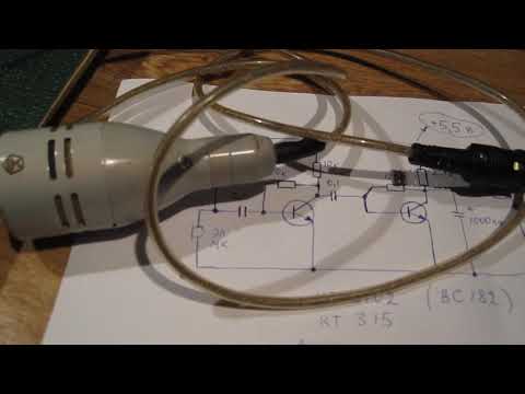 Видео: микрофон мд 66 переделка