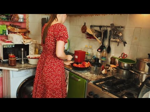 Видео: Летняя консервация (Помидоры и Баклажаны) Жарим шашлык / Уютные простые будни