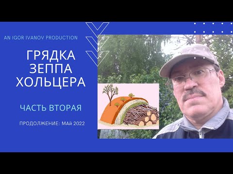 Видео: Продолжаем эксперимент: Грядка Зеппа Хольцера(Sepp Holzer's Permaculture)