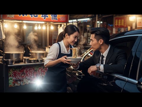 Видео: «Генеральный директор влюбился с первого взгляда в бедную девушку с уличной едой — не зная её тайны»