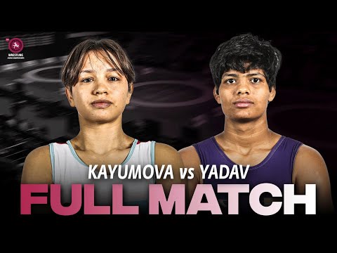 Видео: БОЙ ДНЯ: П. ЯДАВ против Д. КАЮМОВА | Чемпионат Азии 2024 | Бронзовая медаль | WW 59 кг