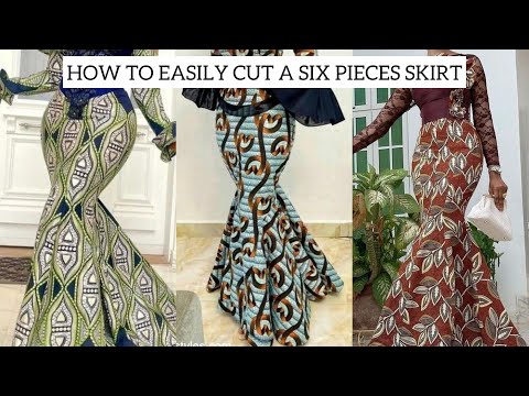 Видео: КАК ЛЕГКО РАСКРОЙТЕ ЮБКУ ИЗ ШЕСТИ ЧАСТЕЙ