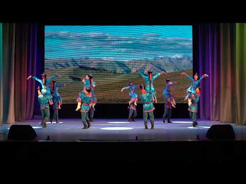 Видео: Тувинский танец "Мой иноходец" (Челер-оюм). Хореографический ансамбль "Азас".