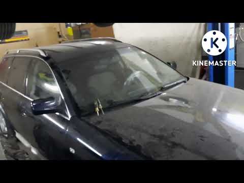 Видео: Audi allroad c5 2.7.  Стыковка акпп и двс.