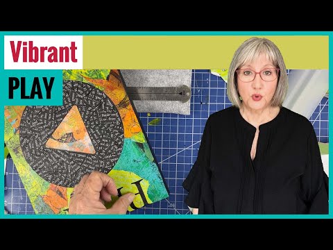 Видео: Создание ярких произведений искусства с помощью гелевой бумаги: игровой коллаж на деревянной панели