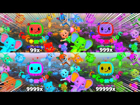 Видео: Cocomelon in Rome IntroLogo Сходит с ума в 999999x скорости Klasky Csupo Effects!