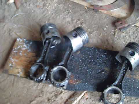 Видео: часть 2|Ремонт Японского двигателя, мини-трактора. Mitsubishi D2350 FD