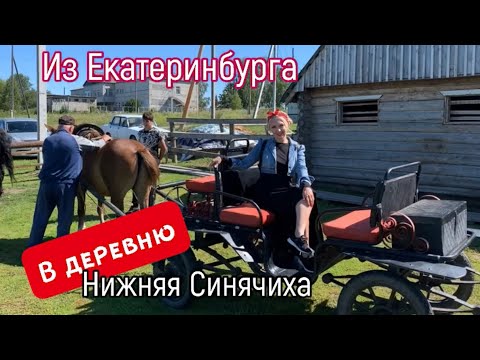 Видео: ВЛОГ/из Екатеринбурга в деревню/Нижняя Синячиха/