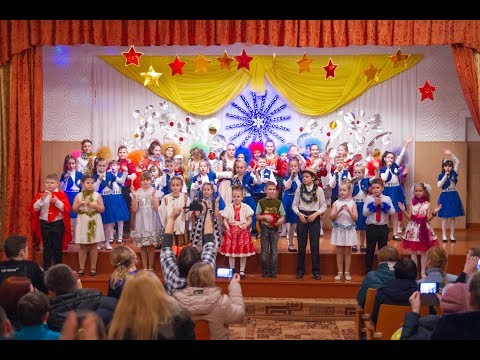 Видео: Предновогодний концерт СШ №8 г.Полоцк 2019г.
