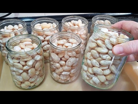 Видео: Фасоль сохраняю только так! Универсальный рецепт фасоли для любых блюд!