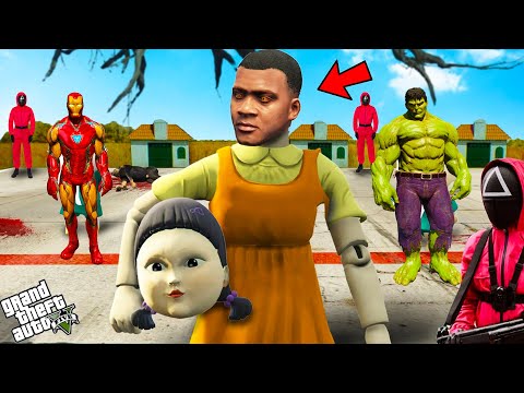 Видео: ФРАНКЛИН ИГРА В КАЛЬМАРДАҒЫ КУКЛАҒА КІРДІ (GTA V)
