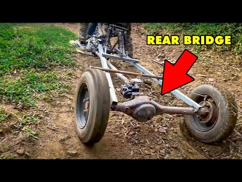 Видео: Я создал мотоцикл с задним приводом