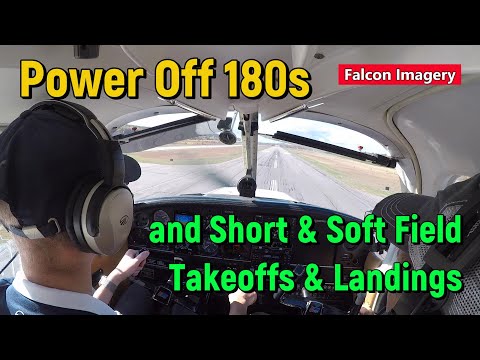 Видео: Развороты на 180 градусов с выключенным двигателем, взлеты и посадки на коротких и мягких взлетно...