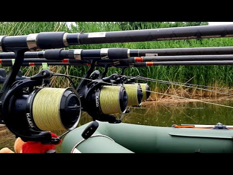 Видео: ЛОВЛЯ КАРПА! Ловля на бойлы и кукурузу!