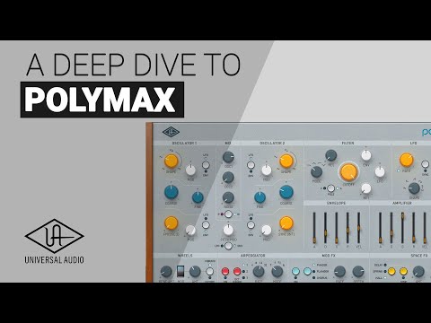 Видео: Полное руководство по глубокому погружению в синтезатор UAD POLYMAX
