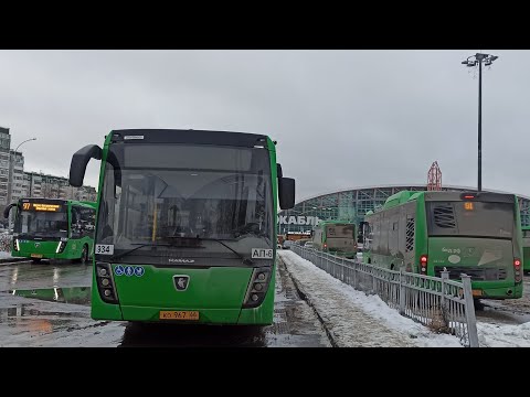 Видео: транспорт Екатеринбурга 1 февраля 2025