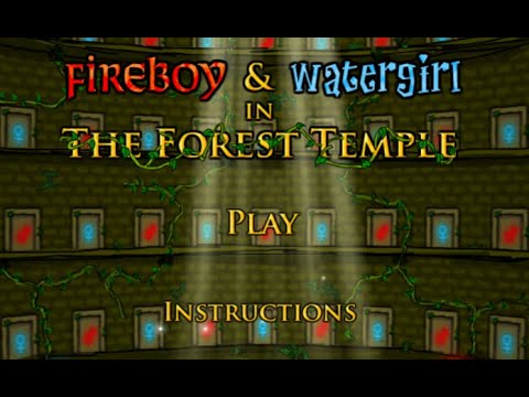 Видео: Огонь и Вода игра. Храм леса. Проходим на rank A.