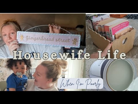 Видео: Жизнь домохозяйки | Мне плохо | Проведите день со мной | SAHM UK