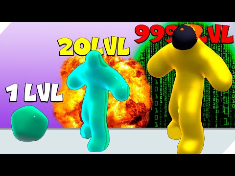 Видео: ЭВОЛЮЦИЯ СЛАЙМА В МЕГАСЛАЙМА! - Blob Runner 3D