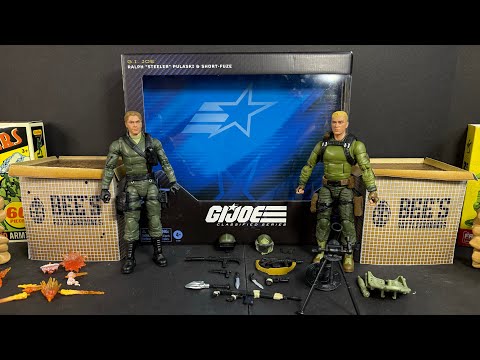 Видео: GIJoe Classified Steeler и Short-Fuze Exclusive