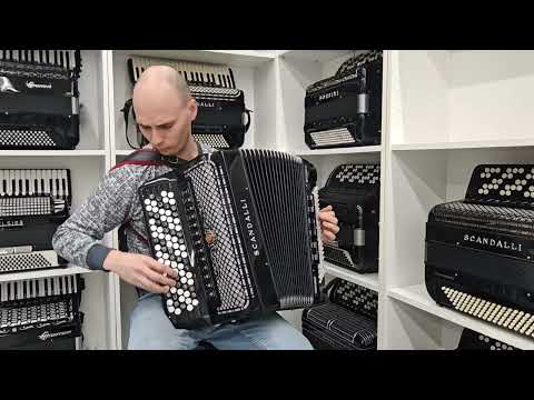 Видео: МеГа обзор на Баян - Scandalli Chromo Superrior 🪗