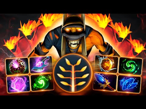 Видео: Мидовый ШАМАН на максималках.. 30 level Shadow Shaman Dota 2