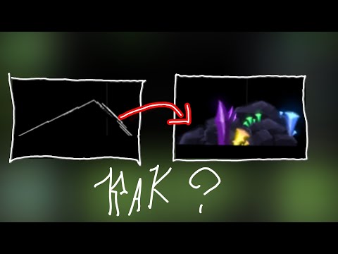 Видео: как сделать Камено кресталический блок дизайн в Geometry dash
