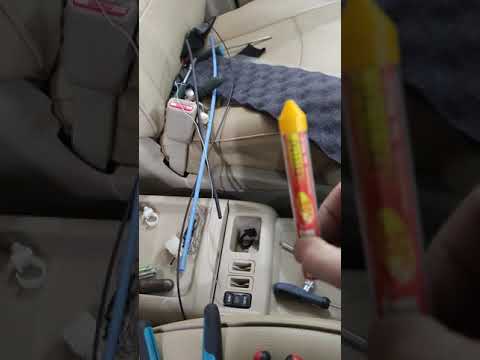 Видео: перекидка дверной проводки Тойота Альфард