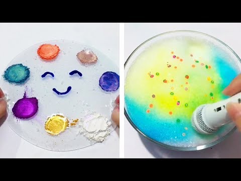 Видео: Самое удовлетворяющее видео слизи ASMR | Новый сборник странно удовлетворяющих 2019 | 68