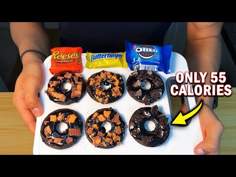 Видео: Для приготовления этих 55-калорийных протеиновых пончиков вам понадобится всего 6 ингредиентов.