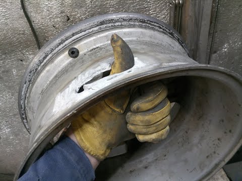 Видео: Ремонт литых дисков.Правка,сварка алюминия. г.Липецк