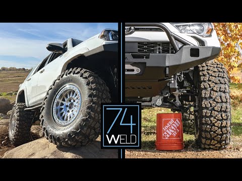 Видео: Тестирование порталов 4Runner! 74 WELD x Trail4R (часть 2)