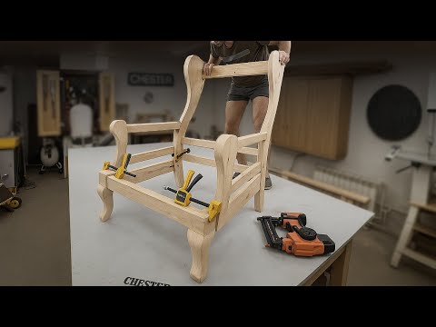 Видео: Пошаговое изготовление кресла CHEST'ER