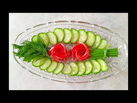 Видео: Нарезка фруктов и овощей 