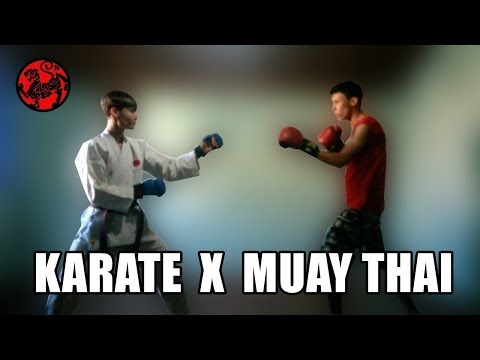 Видео: Тайский Бокс против Каратэ РЕАЛЬНЫЙ БОЙ