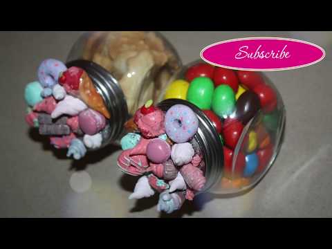 Видео: DIY💖 ДЕКОР БАНОЧЕК и 6 ДЕСЕРТОВ из полимерной глины 💖