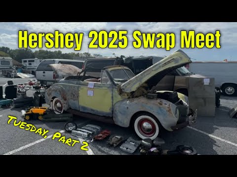 Видео: Встреча/блошиный рынок Hershey 2025 — вторник — часть 2