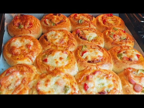 Видео: Тесто, как пух! ☁️ Турецкая мини-пицца. Лучший рецепт! Очень вкусно и просто!