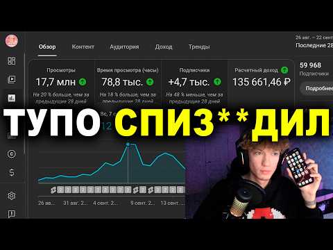 Видео: склеил ЧУЖИЕ видео = 1600$