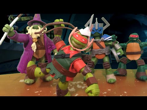 Видео: TMNT 2014: Покадровая анимация, специальный выпуск на Хэллоуин!
