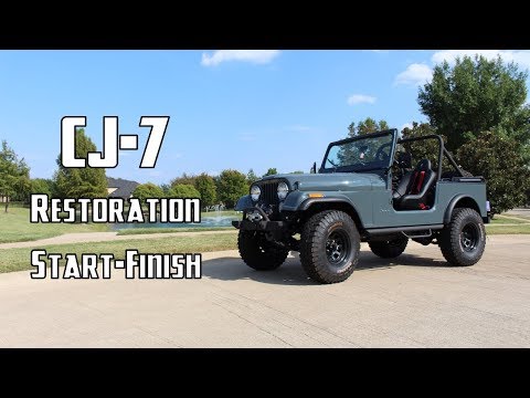 Видео: Полная реставрация Jeep за 10 минут