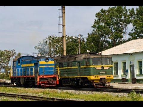 Видео: Сахалин 2009 / Sakhalin 2009. Railway travel