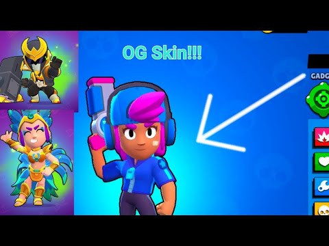 Видео: Показвам си всички скинове които имам в brawl stars. Имам редкия....