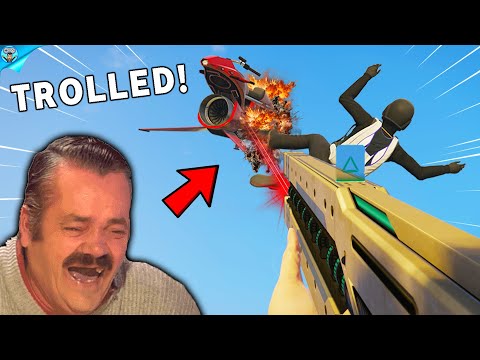 Видео: Троллинг гриферов в GTA Online — это так весело! 😂