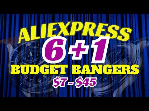 Видео: Топ-5+2 бюджетных хитов AliExpress для ценителей часового искусства