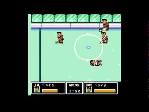 Видео: Поиграем в Dendy: Ike Ike Hockey (3 последних матча)
