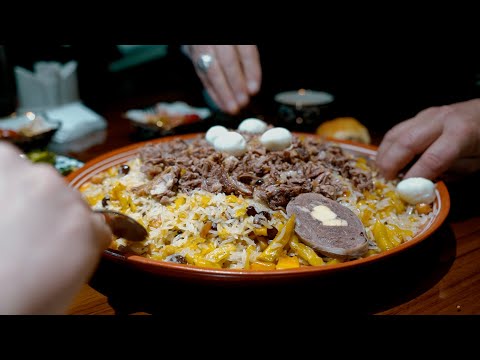 Видео: В Душанбе открыли Ташкентский центр плова «Хон Плов»