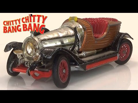 Видео: Chitty Chitty Bang Bang Corgi № 266 реставрация. Хитовый фильм 1968 года Игрушечная модель.