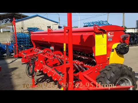 Видео: Сеялка зерновая ЗС-4.2 Техника Сервис от официального дилера "Союзпоставка"