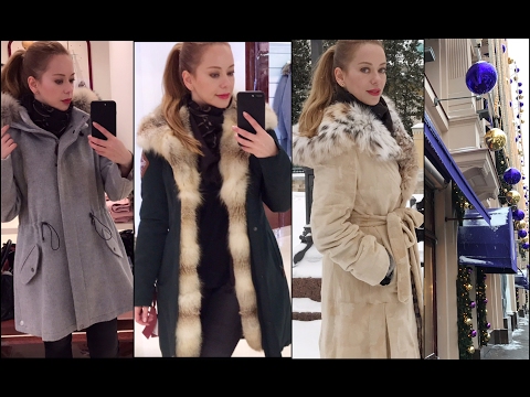 Видео: Moscow shopping Vlog/ Покупки & Примерка *Зима 2016-17/ Luxury Fashion